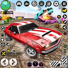 Скачать взлом X Demolition Derby : Car Games [МОД Много денег] на Андроид
