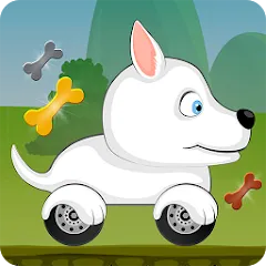 Скачать взлом Racing games for kids - Dogs [МОД Бесконечные монеты] на Андроид