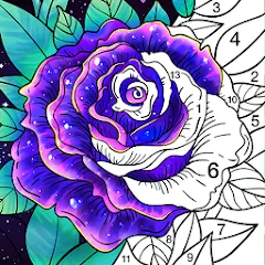 Скачать взлом Coloring Book: Color by Number (Колоринг Бук) [МОД Все открыто] на Андроид