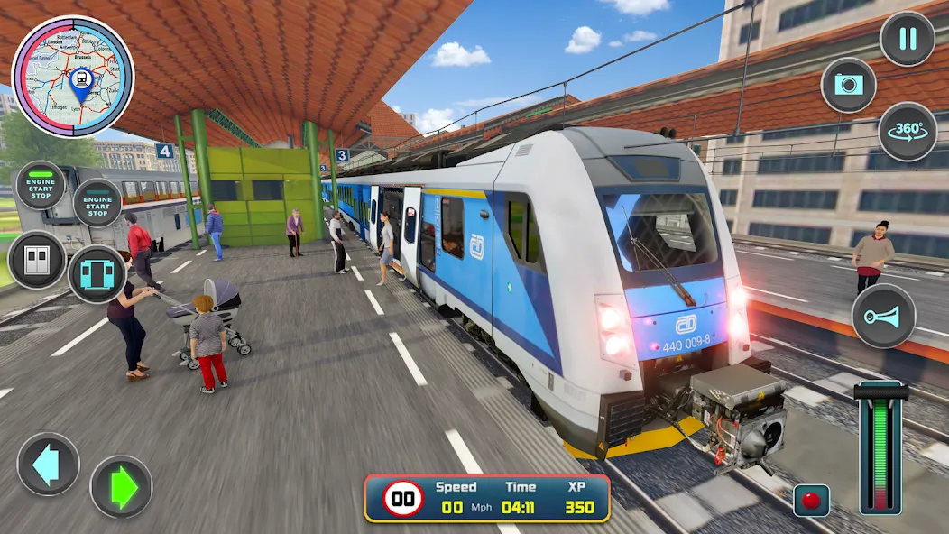 City Train Driver- Train Games  [МОД Menu] Screenshot 2