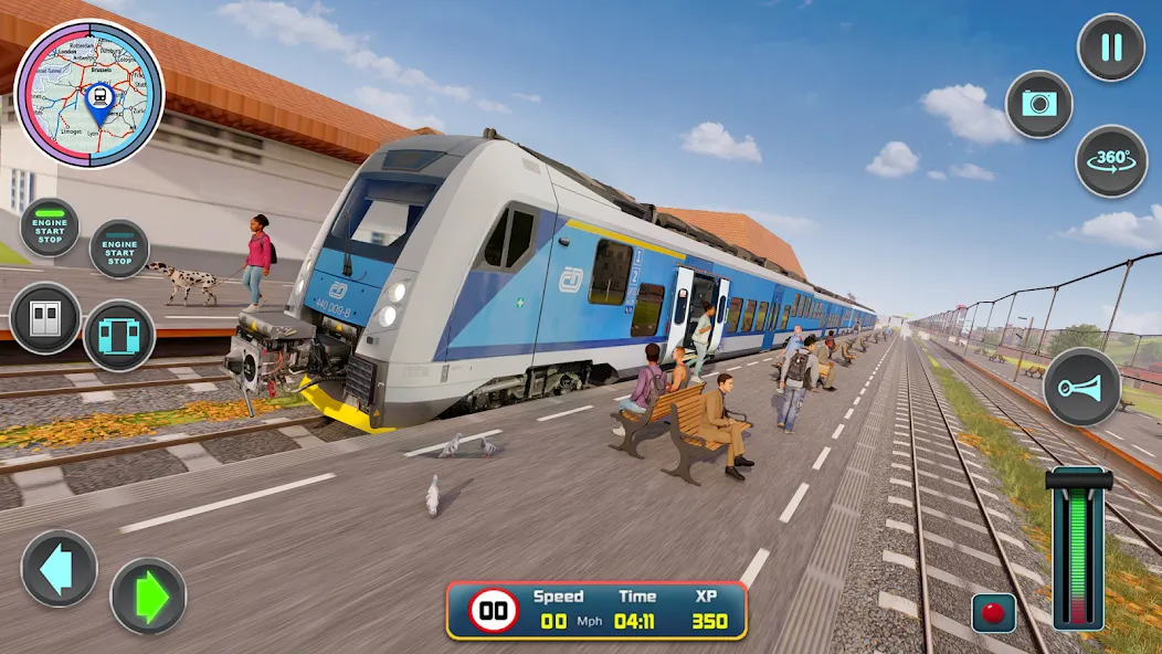 City Train Driver- Train Games  [МОД Menu] Screenshot 5