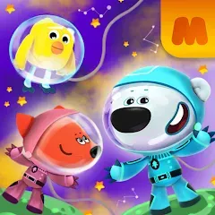Скачать взлом Be-be-bears in space [МОД Все открыто] на Андроид
