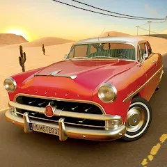 Скачать взлом Long Road Trip - Car Driving (Лонг Роуд Трип)  [МОД Меню] на Андроид