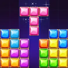 Скачать взлом Block Puzzle - Gem Block (Блокпазл блокголоволомка)  [МОД Все открыто] на Андроид