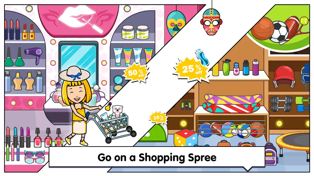 Tizi Town - My World  [МОД Бесконечные деньги] Screenshot 3