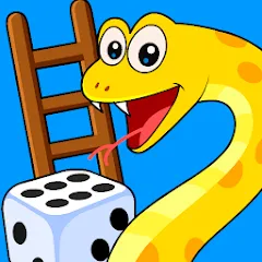 Скачать взлом Snake and Ladder Games [МОД Все открыто] на Андроид
