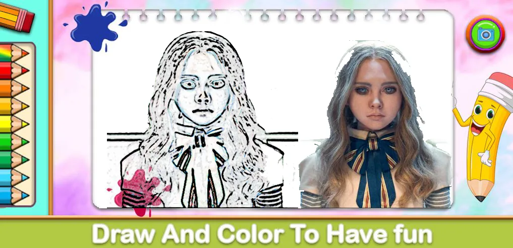 Megan Coloring Game (Меган Колоринг Гейм)  [МОД Много денег] Screenshot 4