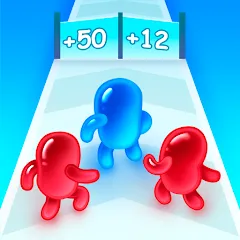 Скачать взлом Join Blob Clash 3D: Mob Runner (Джойн Блоб Клаш 3D)  [МОД Много денег] на Андроид