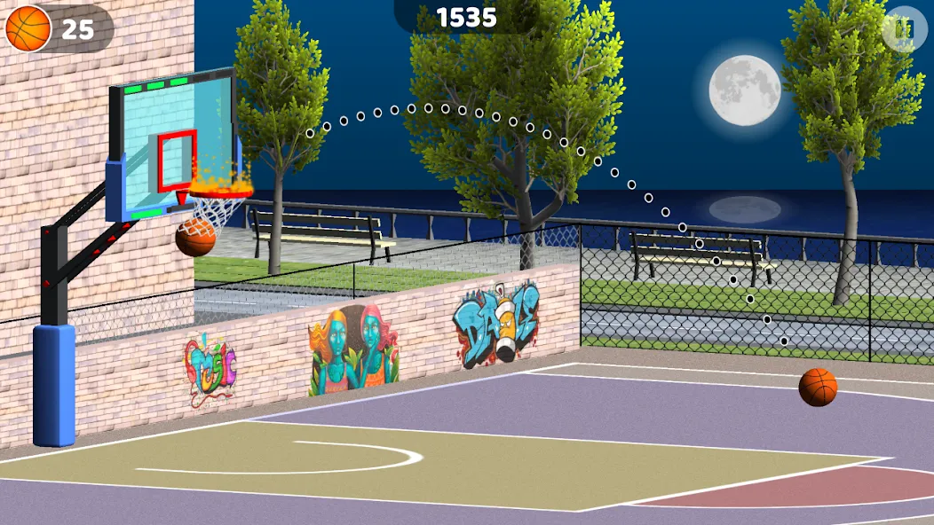 Basketball: Shooting Hoops  [МОД Все открыто] Screenshot 1