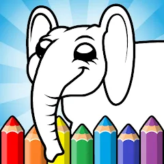 Скачать взлом Easy coloring pages for kids [МОД Много монет] на Андроид