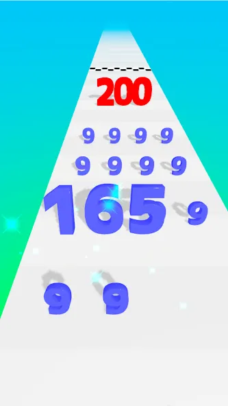 Number Master: Run and merge (Намбер Мастер)  [МОД Меню] Screenshot 4