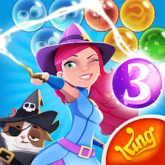 Скачать взлом Bubble Witch 3 Saga (Бабл Витч 3 Сага)  [МОД Все открыто] на Андроид