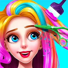 Скачать взлом Girls Hair Salon [МОД Mega Pack] на Андроид