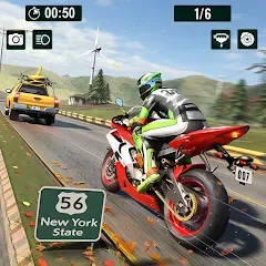 Скачать взлом Moto World Tour: Bike Racing [МОД Все открыто] на Андроид