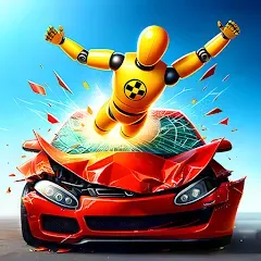 Скачать взлом Realistic Car Crash Simulator (Реалистичный симулятор автокатастроф)  [МОД Unlocked] на Андроид