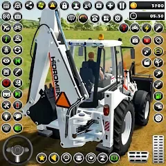 Скачать взлом Real JCB Construction Games 3D [МОД Unlimited Money] на Андроид