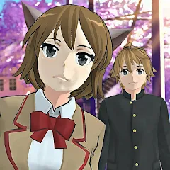 Скачать взлом High School Simulator 2018 (Хай Скул Симулятор 2018)  [МОД Много монет] на Андроид