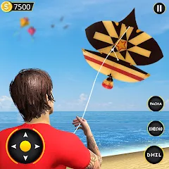 Скачать взлом Kite Basant: Kite Flying Games [МОД Много монет] на Андроид