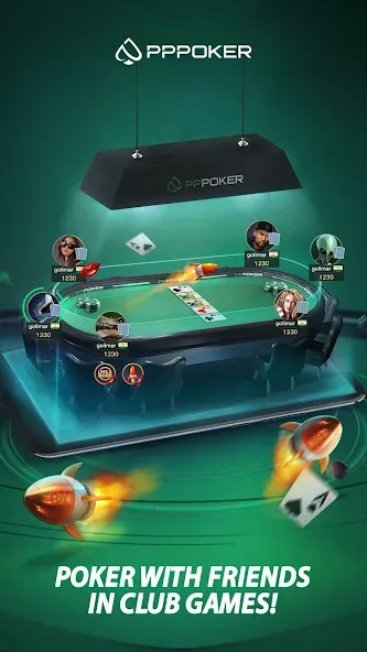 PPPoker-Home Games  [МОД Меню] Screenshot 4