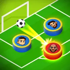 Скачать взлом Super Soccer 3v3 (Online) (упер футбол 3 на 3)  [МОД Mega Pack] на Андроид