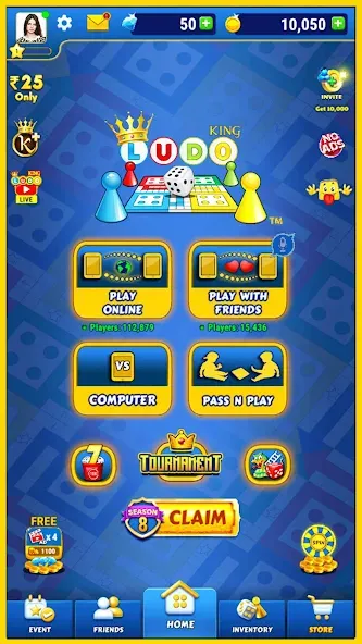 Ludo King™ (Лудо Кинг)  [МОД Меню] Screenshot 5