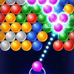 Скачать взлом Bubble Shooter Games [МОД Много монет] на Андроид