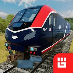 Скачать взлом Train Simulator PRO USA (Трейн Симулятор ПРО США) [МОД Много денег] на Андроид