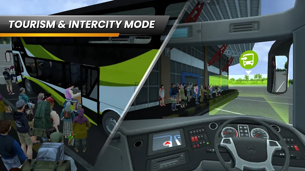 Bus Simulator Indonesia (Бус Симулятор Индонезия)  [МОД Бесконечные деньги] Screenshot 4