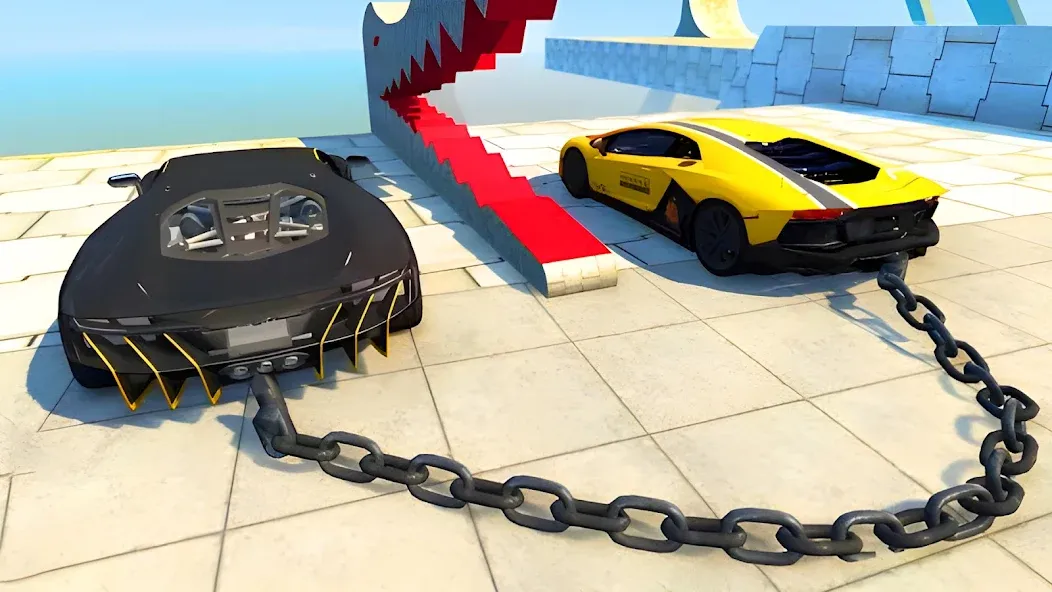 Stunt Car Crash (Стант Кар Краш)  [МОД Unlimited Money] Screenshot 2