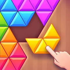 Скачать взлом Triangles & Blocks (Полиблок) [МОД Mega Pack] на Андроид