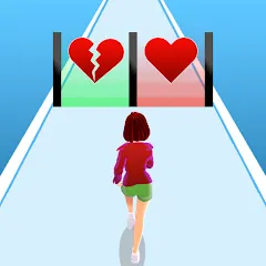 Скачать взлом Girl Run 3D - Fun Running Game (девушка бежит)  [МОД Меню] на Андроид