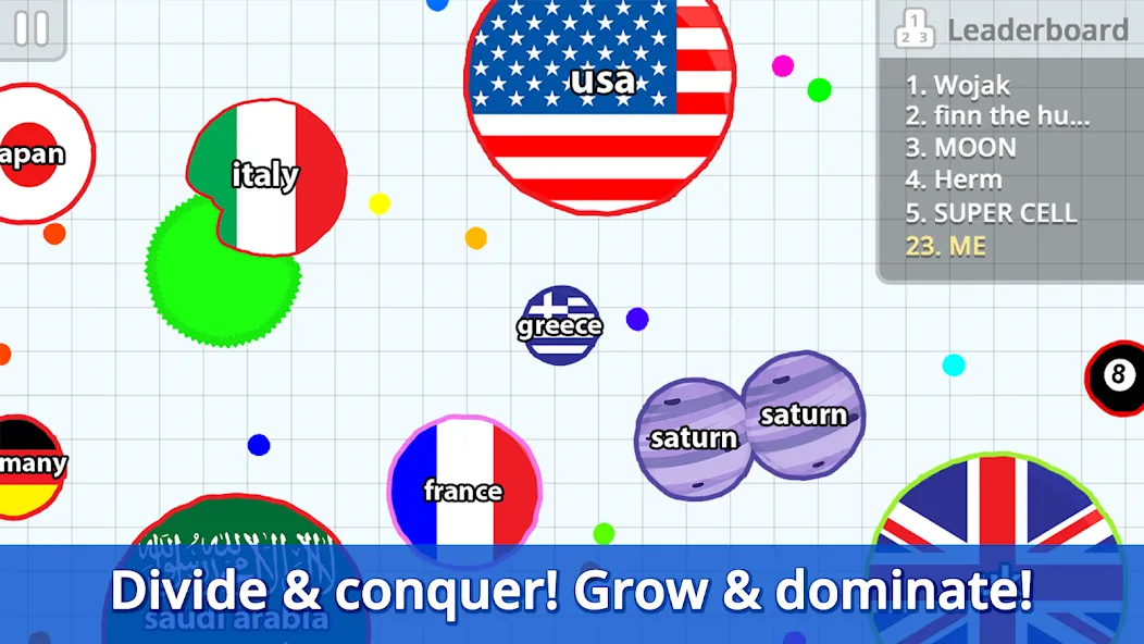 Agar.io  [МОД Меню] Screenshot 2