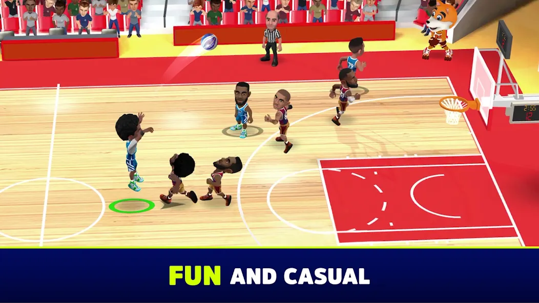 Mini Basketball (Мини баскетбол)  [МОД Бесконечные монеты] Screenshot 1