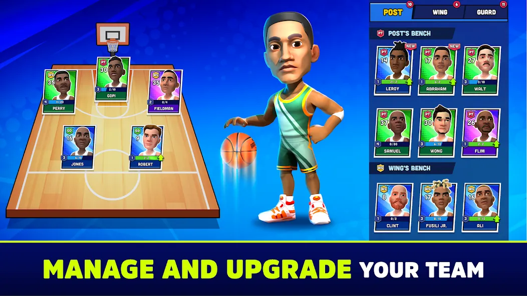 Mini Basketball (Мини баскетбол)  [МОД Бесконечные монеты] Screenshot 3