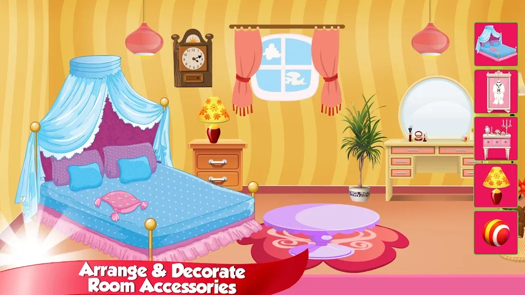 Girl Doll House Design & Clean  [МОД Unlocked] Screenshot 4
