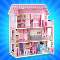 Скачать взлом Girl Doll House Design & Clean  [МОД Unlocked] на Андроид