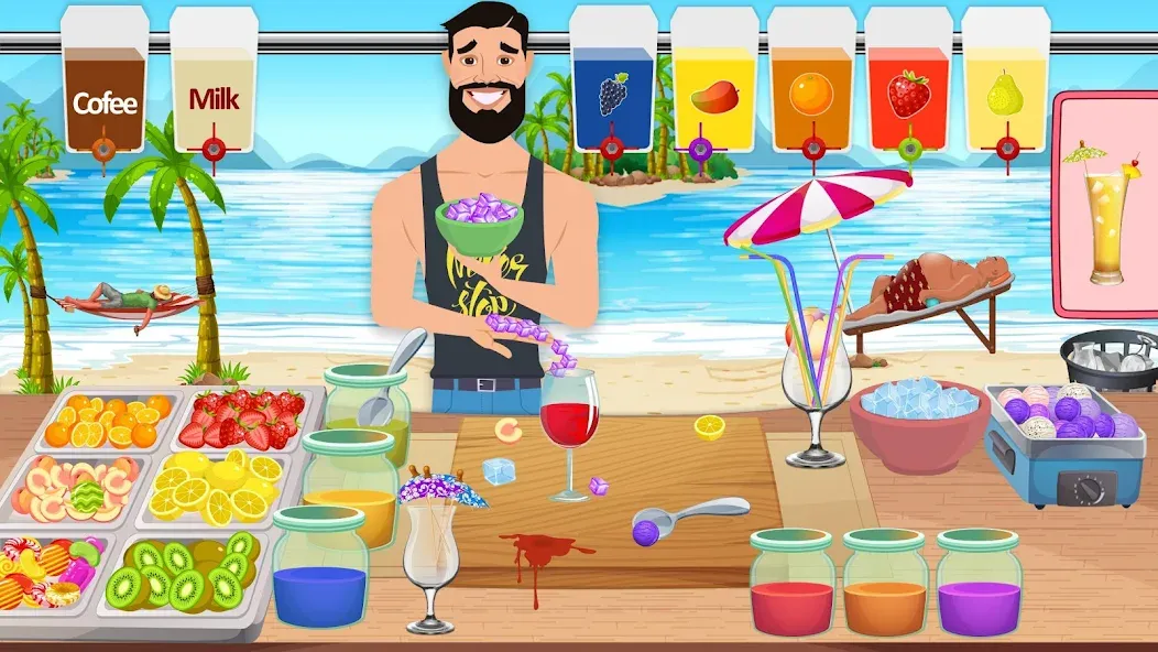Boba cocktail:DIY recipe games  [МОД Все открыто] Screenshot 5