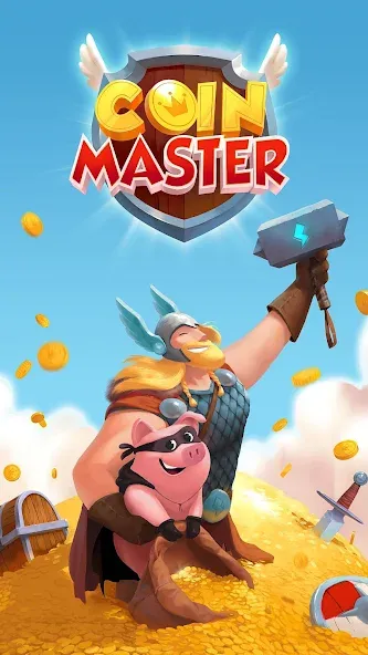 Coin Master (Коин Мастер)  [МОД Бесконечные деньги] Screenshot 1