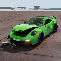 Скачать взлом Car Crash Master Driver [МОД Много денег] на Андроид