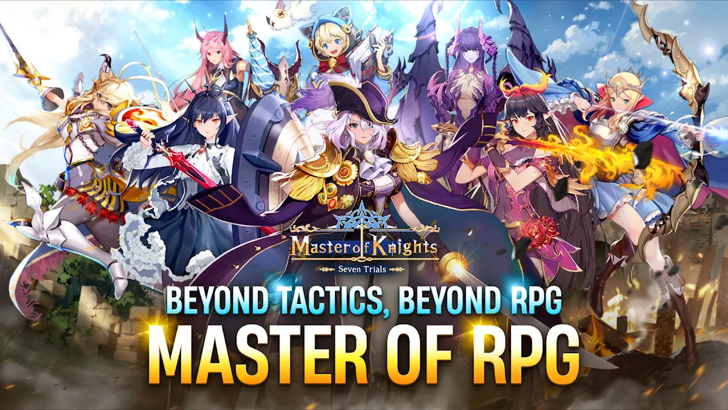 Master of Knights- Tactics RPG (Мастер оф Найтс)  [МОД Много денег] Screenshot 3