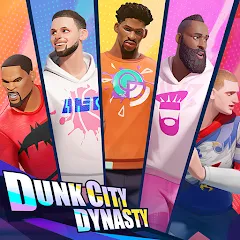 Скачать взлом Dunk City Dynasty (Данк Сити Династия) [МОД Unlimited Money] на Андроид