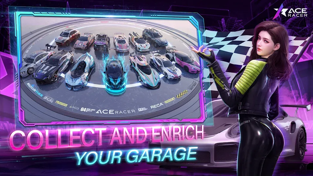 Ace Racer (Эйс Рейсер)  [МОД Mega Pack] Screenshot 2