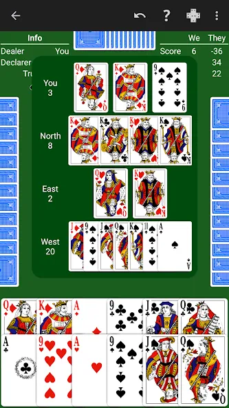 Pinochle - Expert AI (Пиночле)  [МОД Меню] Screenshot 2