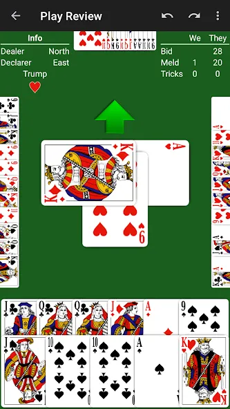 Pinochle - Expert AI (Пиночле)  [МОД Меню] Screenshot 5