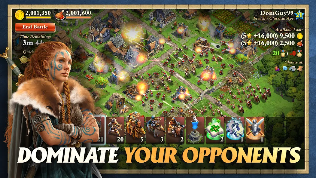 DomiNations Asia (Доминейшнс Азия)  [МОД Много монет] Screenshot 1