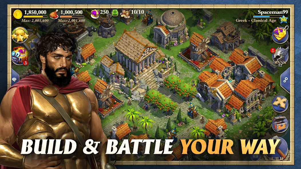 DomiNations Asia (Доминейшнс Азия)  [МОД Много монет] Screenshot 3
