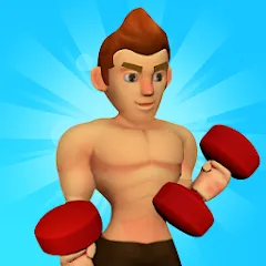 Скачать взлом Muscle Tycoon 3D: MMA Boxing (Масл Тайкун 3D)  [МОД Меню] на Андроид