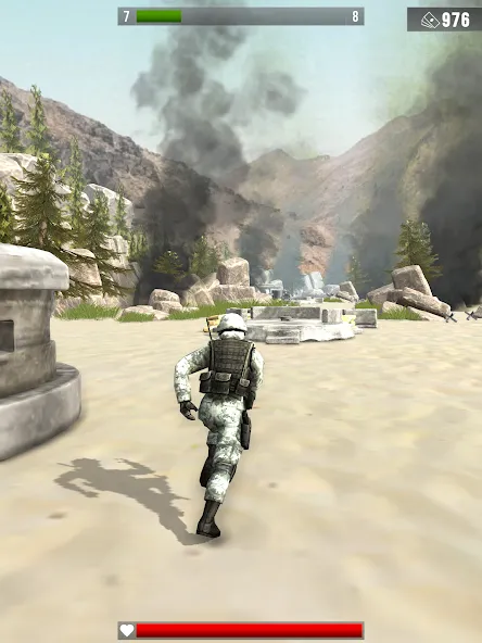 Infantry Attack: War 3D FPS (Инфантерийская атака)  [МОД Mega Pack] Screenshot 4