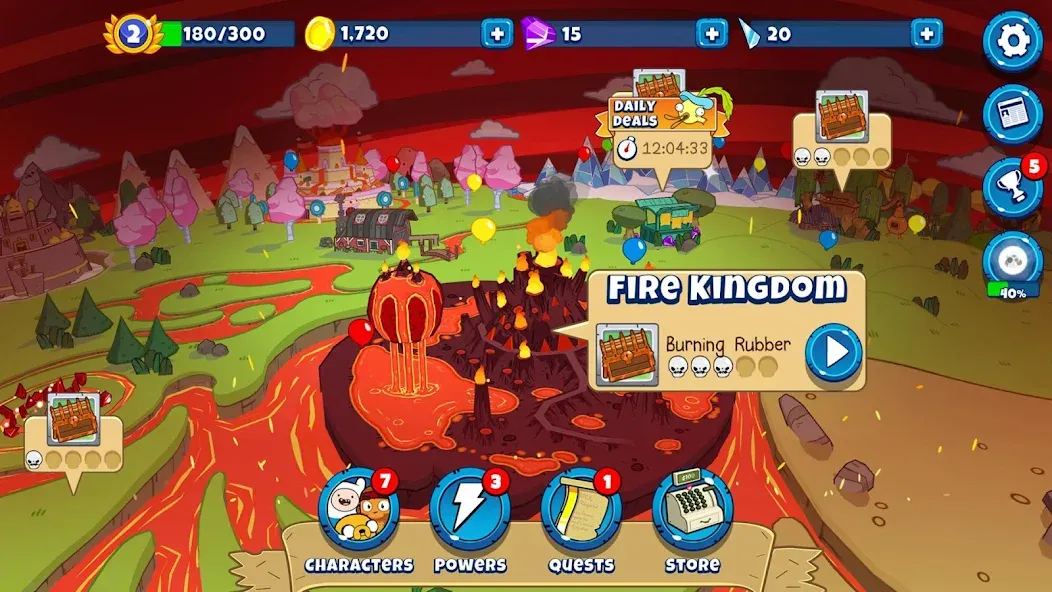 Bloons Adventure Time TD (Блунс Приключения Времени ТД)  [МОД Бесконечные монеты] Screenshot 3