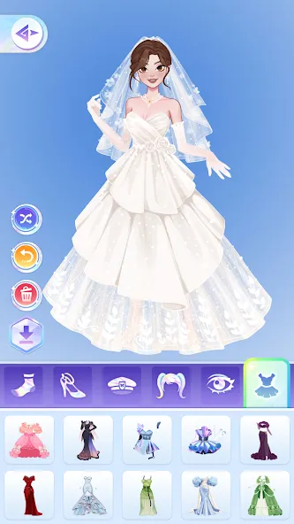 YoYa: Dress Up Fashion Girl (ЙоЯ)  [МОД Много денег] Screenshot 3